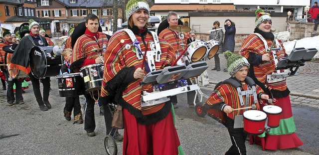 Er schlgt ganz der Mutter nach: der s...sik Latschari-Blaari in Hinterzarten.   | Foto: DIETER MAURER