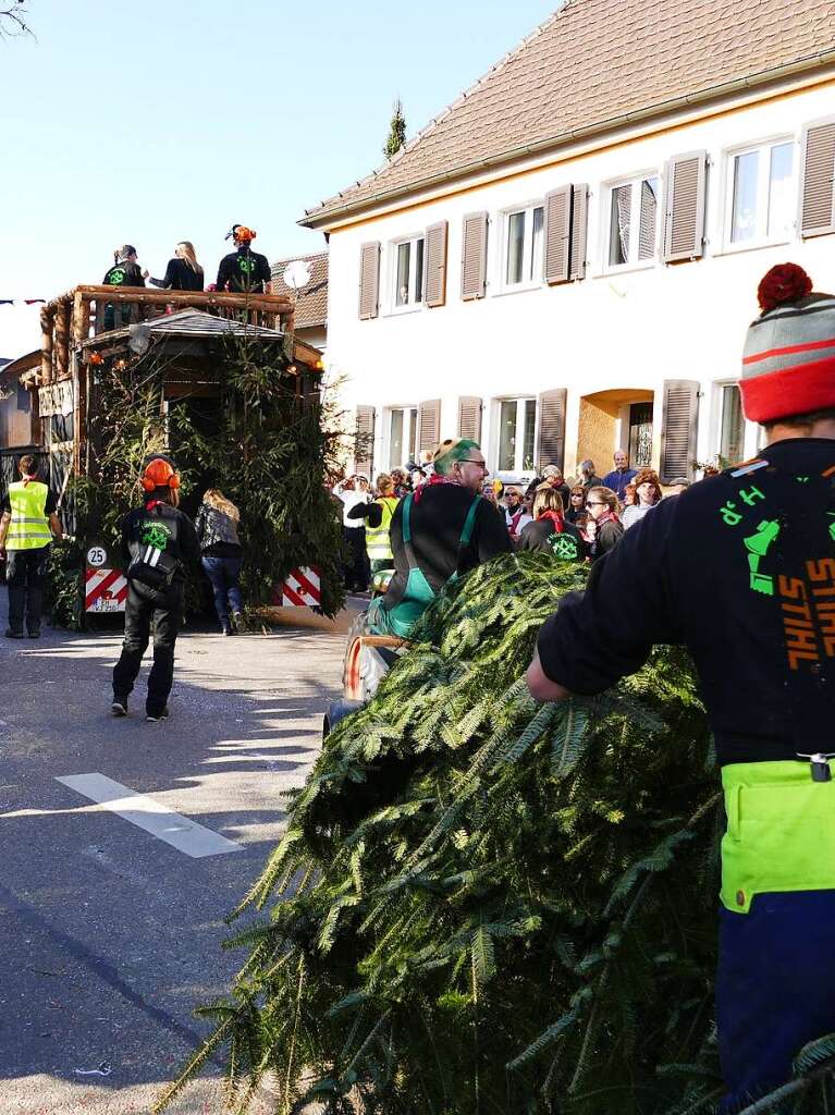 Impressionen vom Rosenmontagsumzug in Ehrenstetten