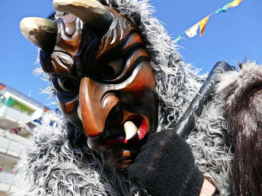 Traumhaftes Wetter beim Rosenmontagumzug in Denzlingen