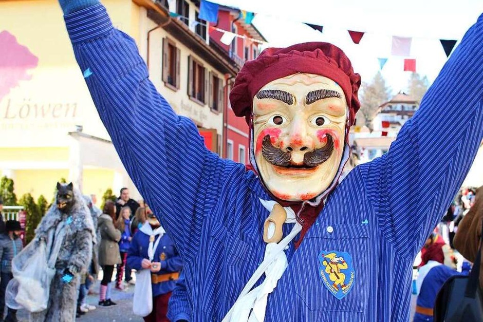 Der Rosenmontagsumzug in Schönau. Der Rosenmontagsumzug in Schönau.