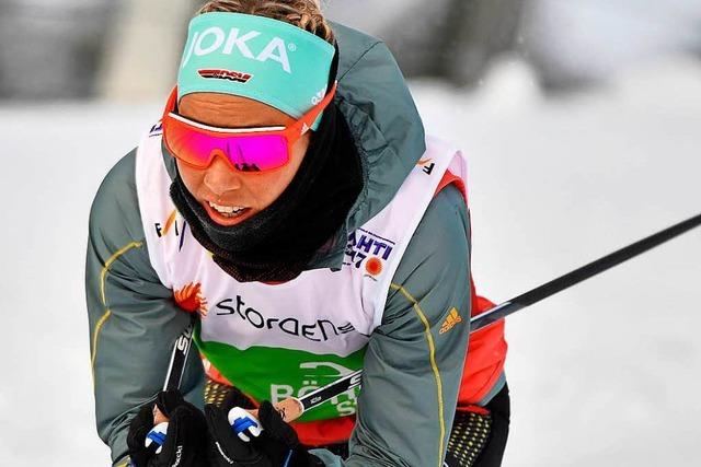 Stefanie Böhler starke Zehnte bei der WM in Lahti