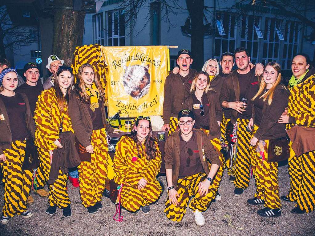 So war die Kneipenfasnet am Rosenmontag in Freiburg.