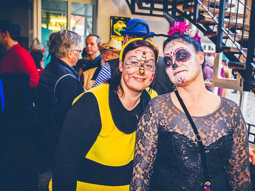 So war die Kneipenfasnet am Rosenmontag in Freiburg.