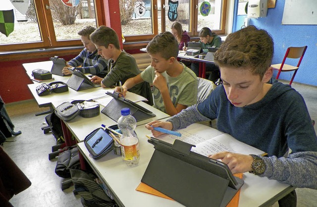 An der Realschule Sthlingen wird auch knftig bilingualer Unterricht angeboten.  | Foto: Schule