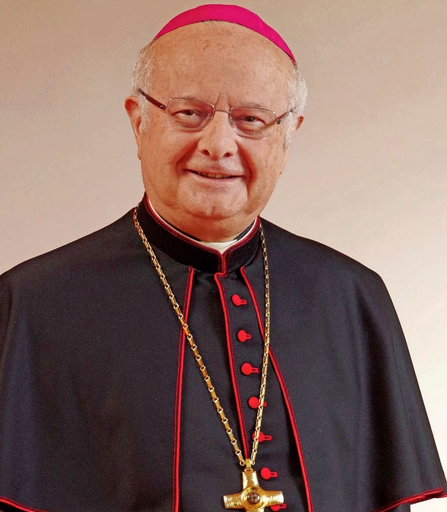 Robert Zollitsch ist am Sonntag der Fe...er in der Pfarrgemeinde St. Fridolin.   | Foto: Andreas gerhardt