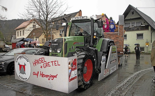 Die Achkarrer Schmaggofzzer waren diesmal  auf Hexenjagd.  | Foto: Herbert Trogus