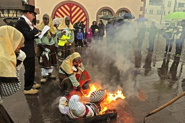 Fasentverbrennung in Friesenheim