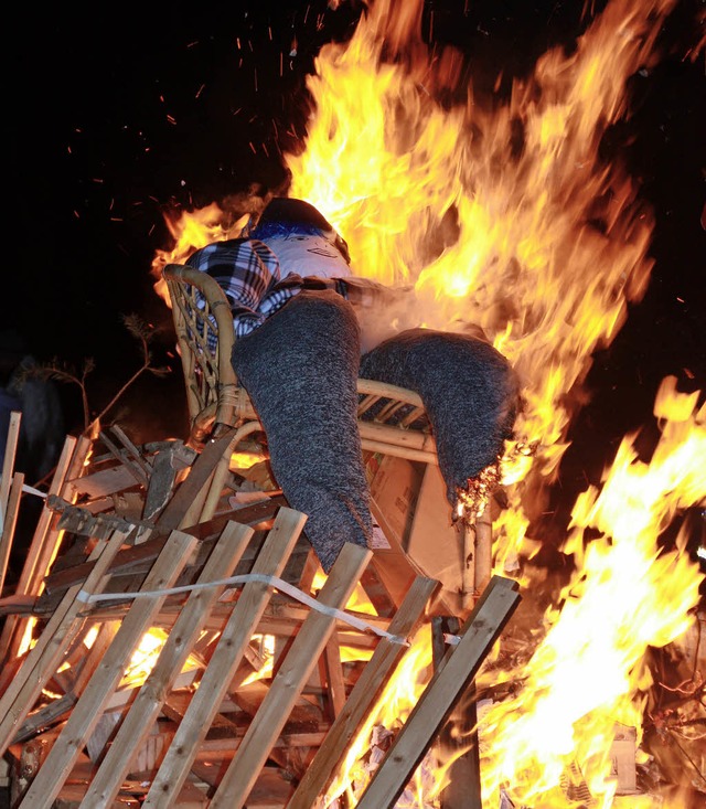 Der Bantle brennt.   | Foto: LEUTENECKER