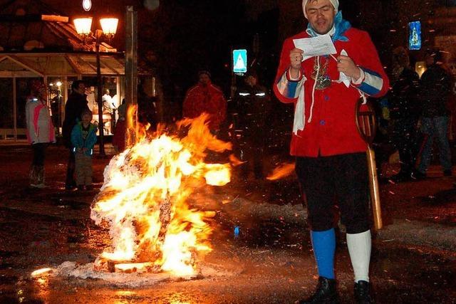 Fotos: Fasnetverbrennung in St. Blasien