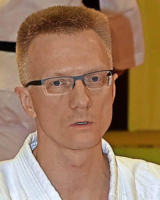 Aikido-Trainer Markus Stecker   | Foto: Heinz Vollmar