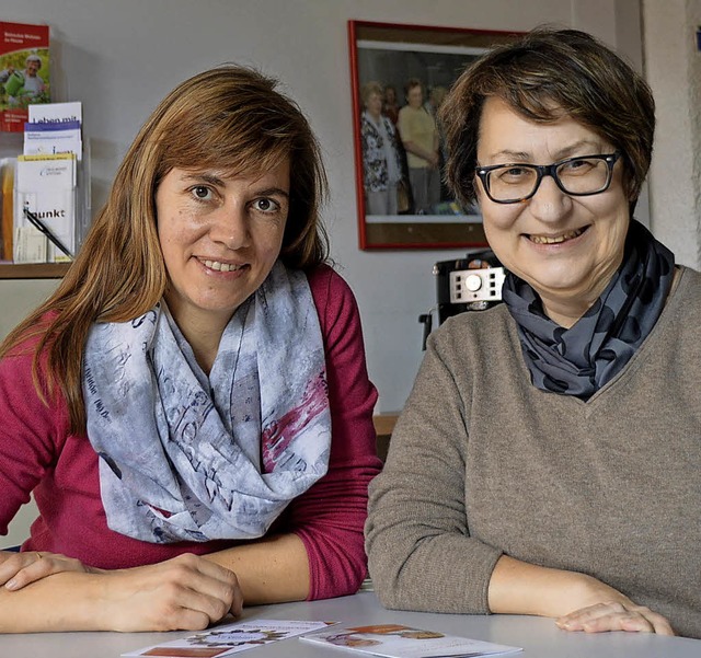 Stefanie Franosz (links) und Renata Goman  | Foto: Horatio Gollin
