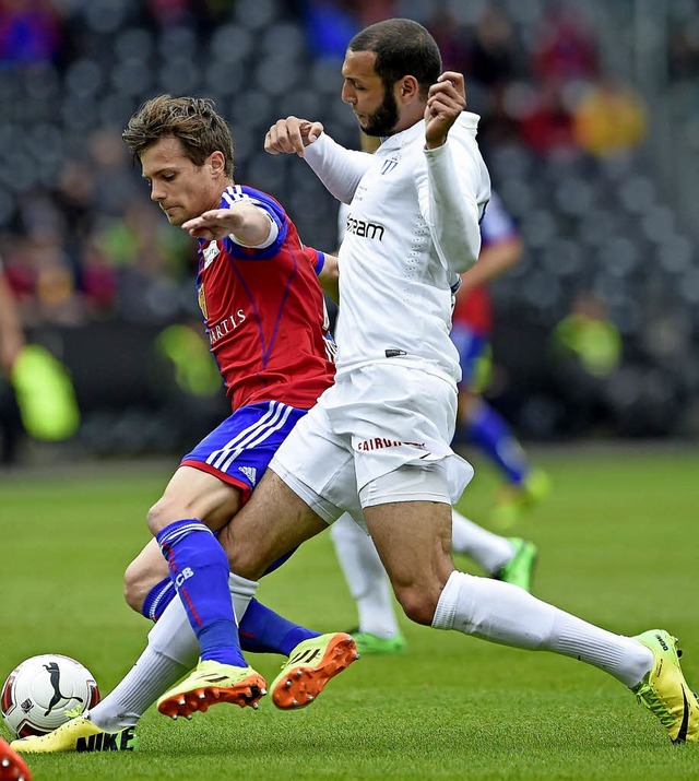 Im Cup-Finale von 2014 stolperte  der ... mit 0:2 &#8211; und wollen Revanche.   | Foto: dpa