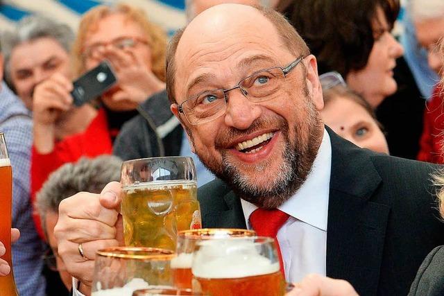 Machtanspruch von Schulz dominiert Aschermittwoch