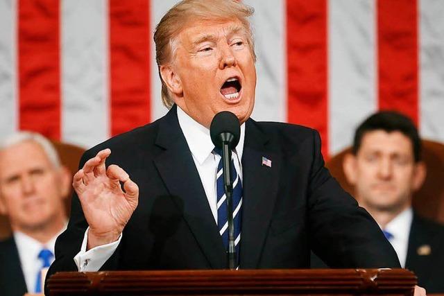 Trumps erste Rede vorm Kongress klingt versöhnlich