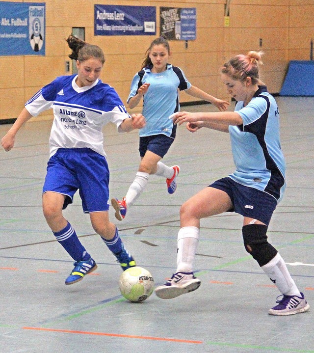 Futsal soll in der Region weiter Fu f...r Juniorinnen in der Sulzberghalle.    | Foto:  Monika Weber