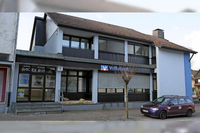 Ehemaliges Volksbank-Gebäude in Oberschopfheim wird verkauft