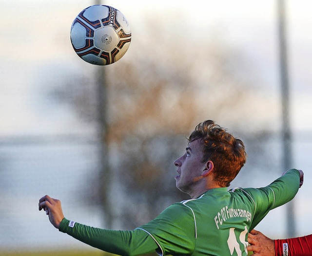 Tim Geiger vom FC Furtwangen blickt mi...gen in der Frhjahrsrunde nach vorn.    | Foto: seeger