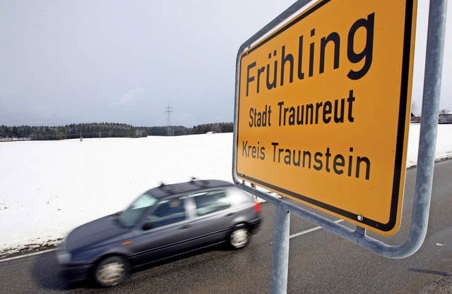 Der Frhling kommt:Doch er bringt ein... in der Gemeinde Frhling  in Bayern.   | Foto: Lukas Barth (dpa)