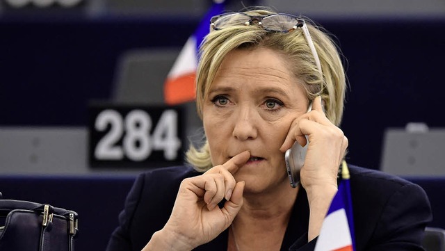 Muss sich Fragen stellen: Marine Le Pe...efin des französischen Front National | Foto: AFP Muss sich Fragen stellen: Marine Le Pe...efin des französischen Front National | Foto: AFP