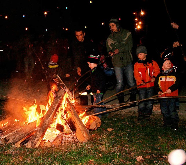 Allerorten lodern am Wochenende die Fasnachtsfeuer wieder.  | Foto: BZ