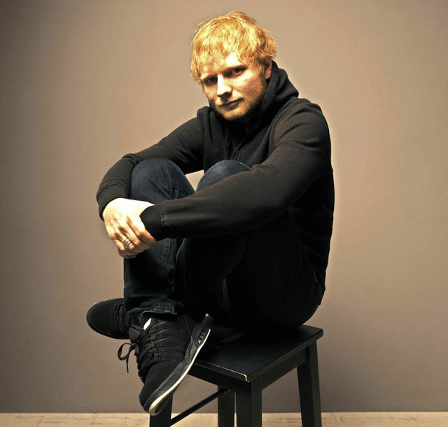 &#8222;Wer meine erste Platte gehasst ...h jetzt vielleicht&#8220;: Ed Sheeran   | Foto: Williams