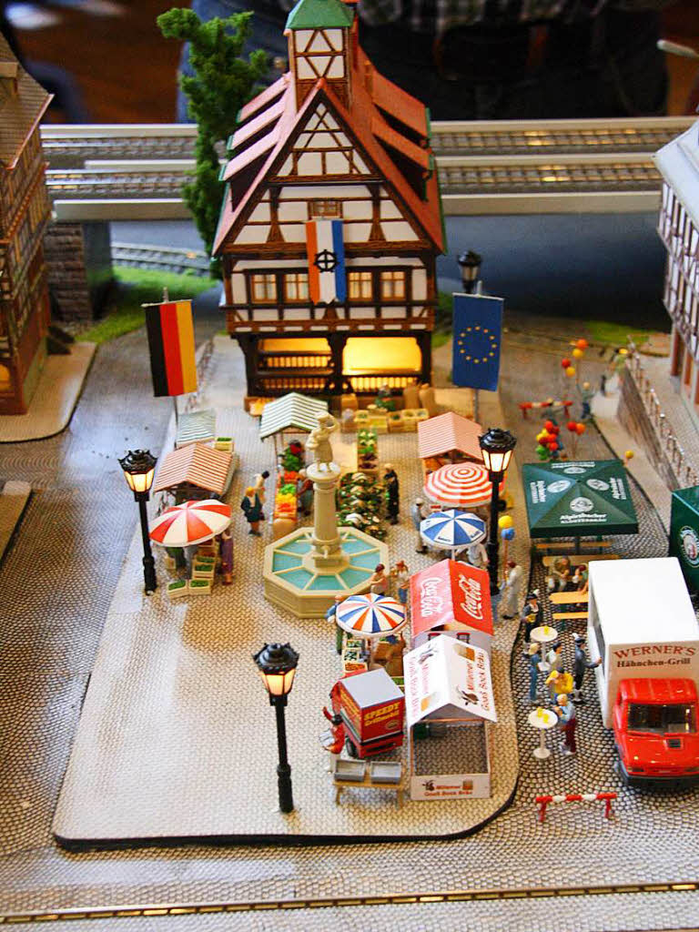 Faszinierende Miniatur-Welten gab es bei der Modellbahnausstellung im Kurhaus zu sehen.