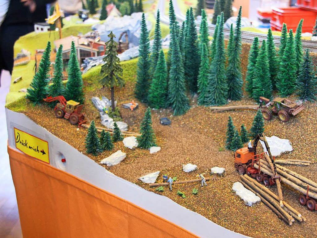 Eine fantastische Welt im Miniaturformat gab es bei der Modellbahnausstellung zu bestaunen.