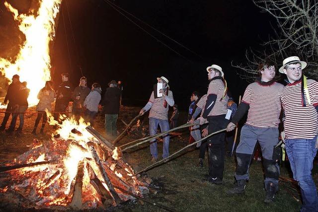 Scheibenschlagen am in Wittelbach