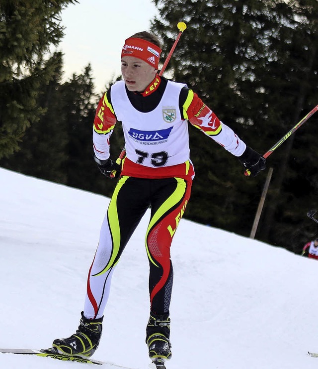 Schnellster Skater: Diogo Martins vom ... den Ursula-Villinger-Gedchtnislauf.   | Foto: hahne