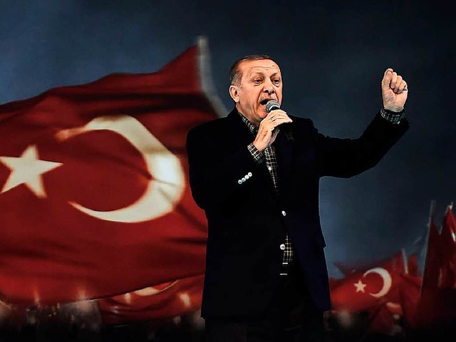 Eine weitere Eskalation von Prsident Erdogan  | Foto: AFP