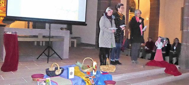 Weltgebetstagsgottesdienst  in der Pfarrkirche St. Bonifatius in Emmendingen.  | Foto: Monika Linderer