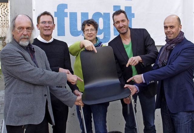 Der Vorstand des Tempus-fugit-Frderve... Thorsten Blank und  Carsten Vogelpohl  | Foto: Tempus fugit