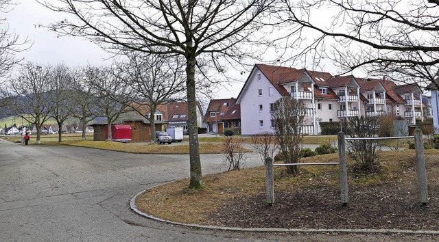 Blick auf das Gemeindegrundstck, auf ...er Begegnungshaus gebaut werden soll.   | Foto: Markus Donner