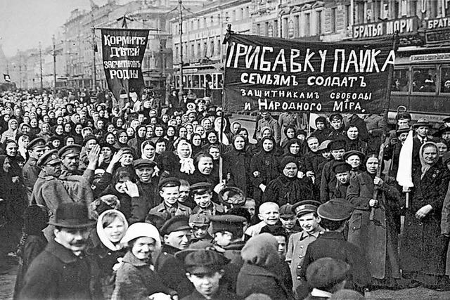 Vor 100 Jahren begann in Russland die Februarrevolution