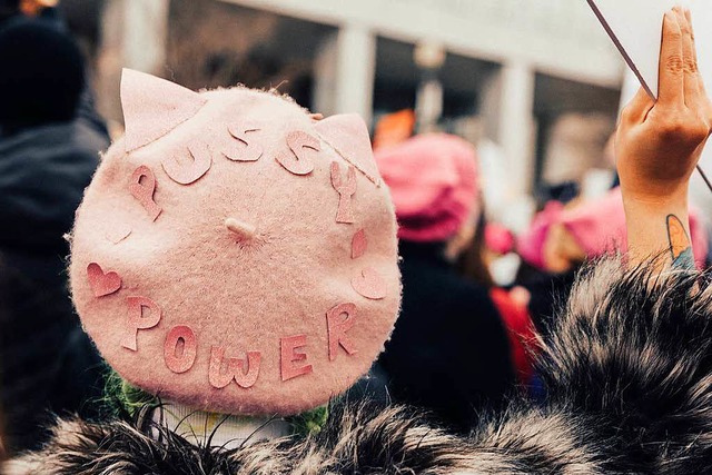 &#8222;Pussy Power&#8220; beim Women&#8217;s March in Washington.  | Foto: Roya Ann Miller (Unsplash.com)
