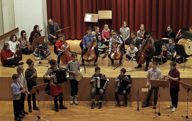 Barockorchester und Klezmerensemble   | Foto: Heidi Fssel