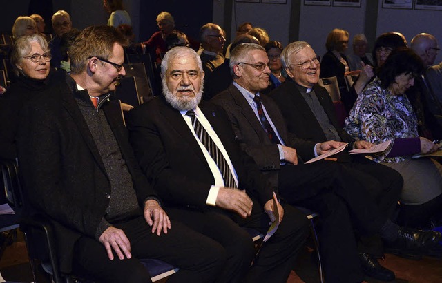 Ulrich von Kirchbach,  Benjamin D. Sou...lhardt und Wolfgang Gaber (von links)   | Foto: I. schneider