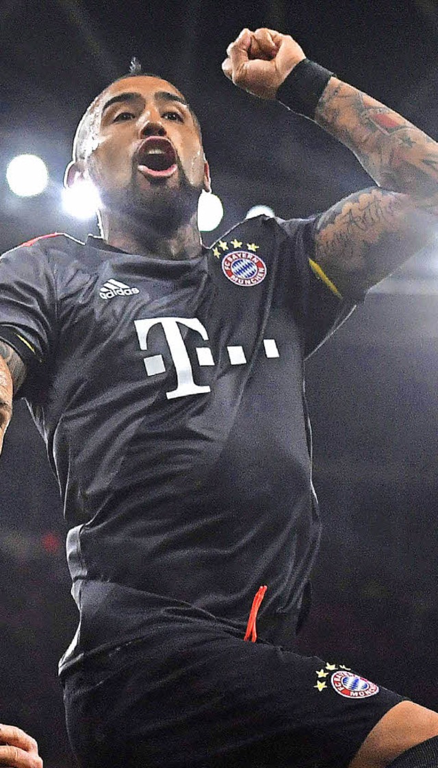 Zweifacher Torschtze: Arturo Vidal  | Foto: AFP