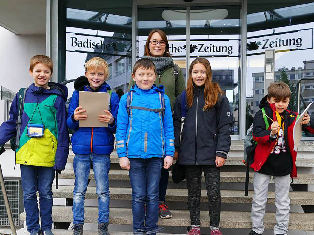 Klasse 4 der Korpernikus-Grundschule aus Freiburg