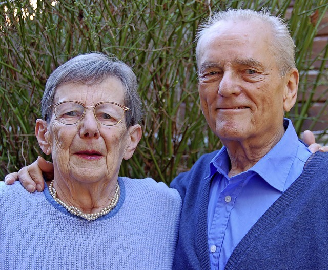 Irmgard und Heinrich Mller   | Foto: Wolfgang Beck