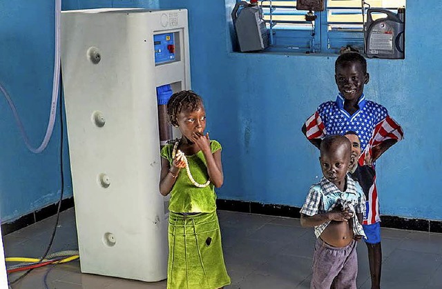 Wasserspender fr den Senegal   | Foto: Rotary