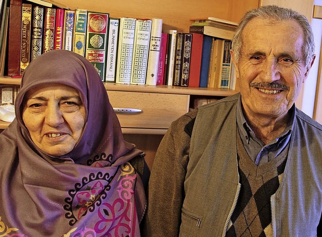 Temine und Feriddin Yazar feierten in Btzinger ihre Goldene Hochzeit.   | Foto: horst david