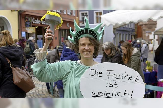 So wurde der Weltfrauentag in Freiburg begangen