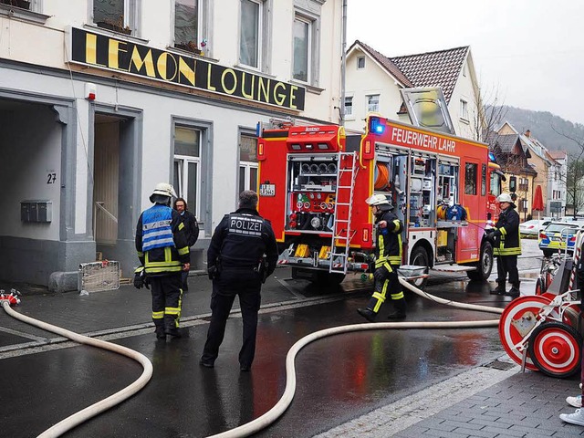 Qualm aus einem Keller in der Friedric...at die Feuerwehr auf den Plan gerufen.  | Foto: Susanne Gilg