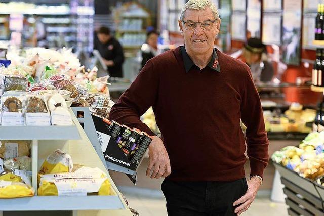 Dieter Schneider betreibt acht Rewe-Märkte im Raum Freiburg