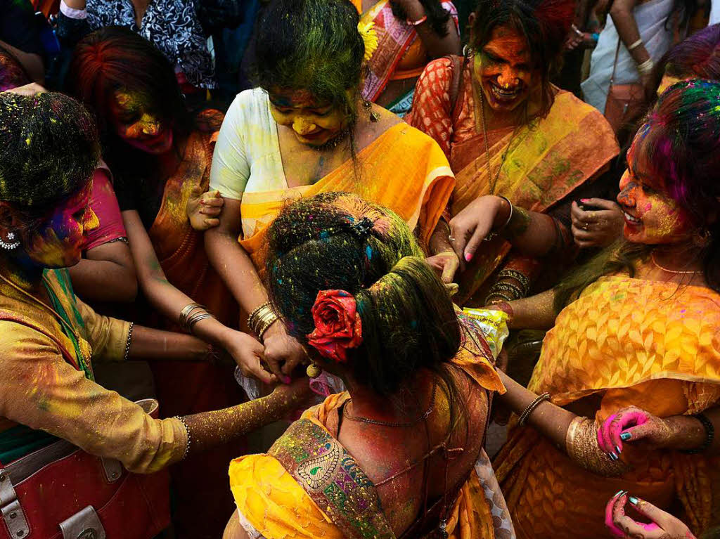 Holi-Frhlingsfest in Indien