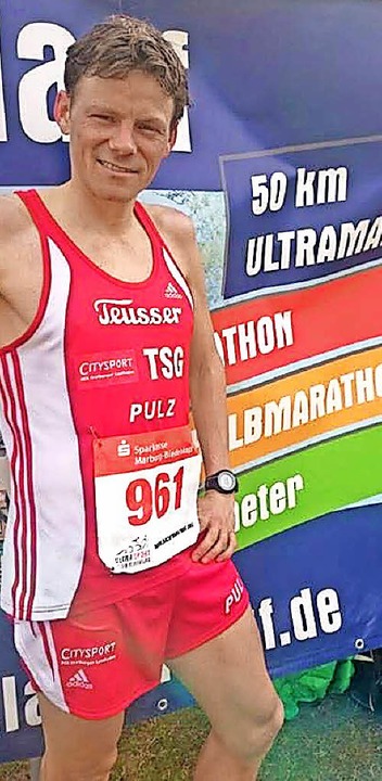 Bereits gut in Form: der Lufer Benedikt Hoffmann  | Foto: ZVG