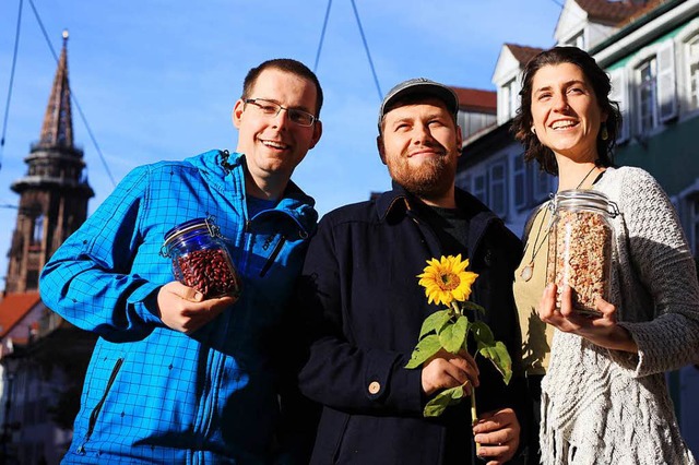 Die Betreiber der Glaskiste: Bjrn, Adrian und Lisa  | Foto: Glaskiste