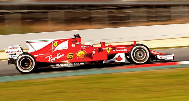 SF70H ist der bisher noch ziemlich nchterne Name von Vettels neuem Ferrari.   | Foto: dpa