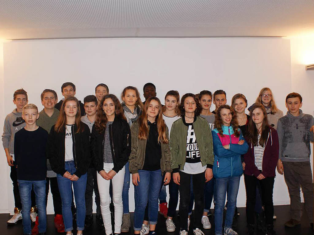 Klasse 8 der Freien Christlichen Schule aus Freiburg